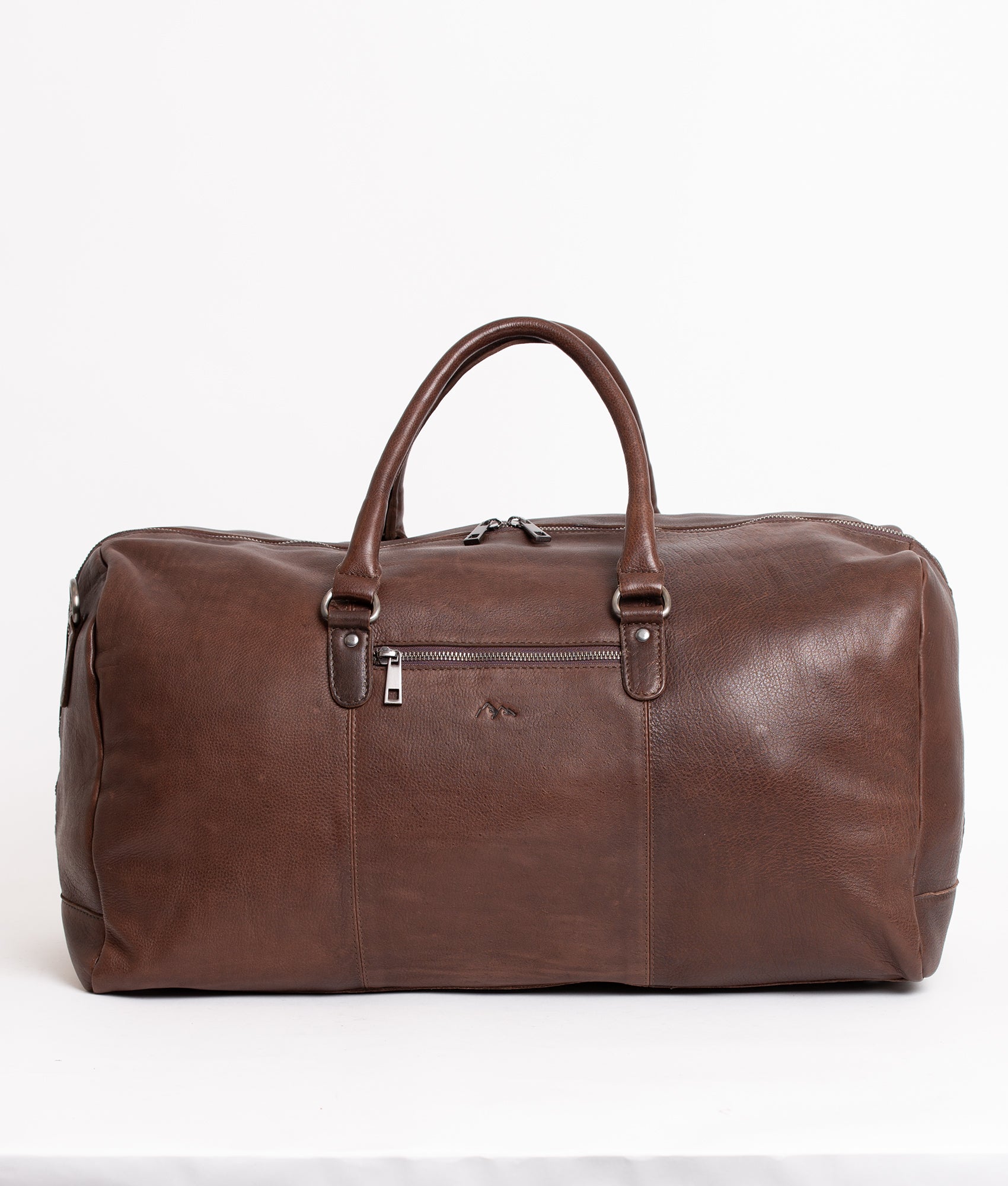 BHC Tiramisu Leather Weekendbag Brown
