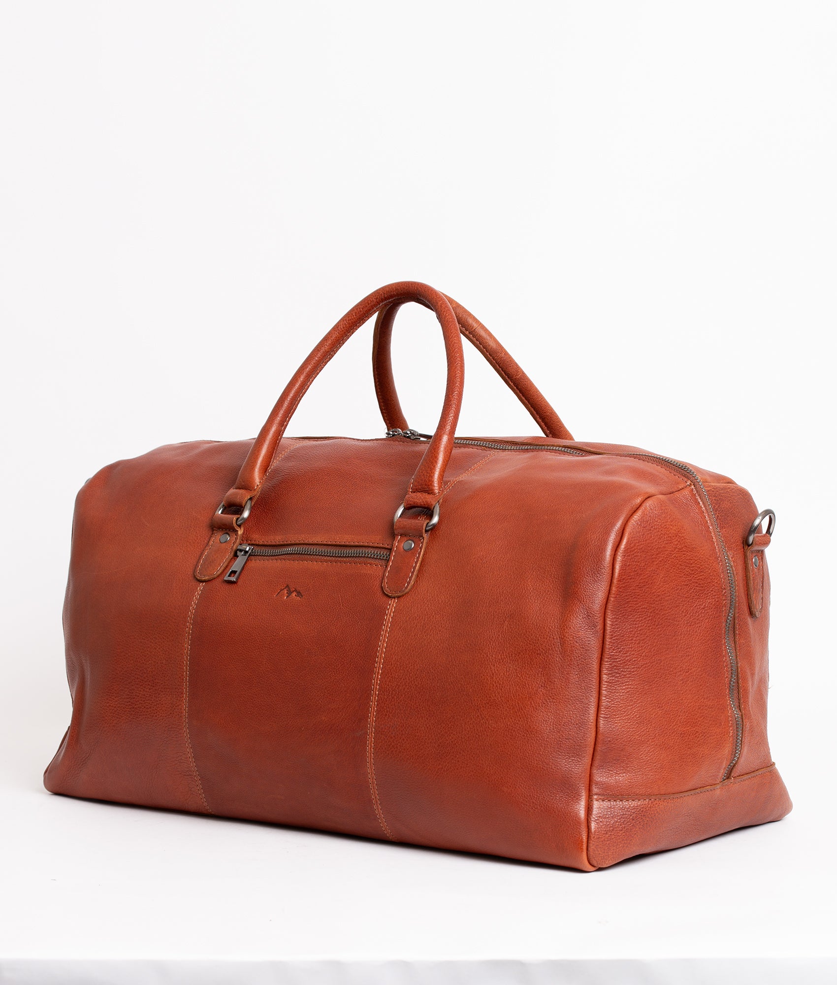 BHC Tiramisu Leather Weekendbag Cognac
