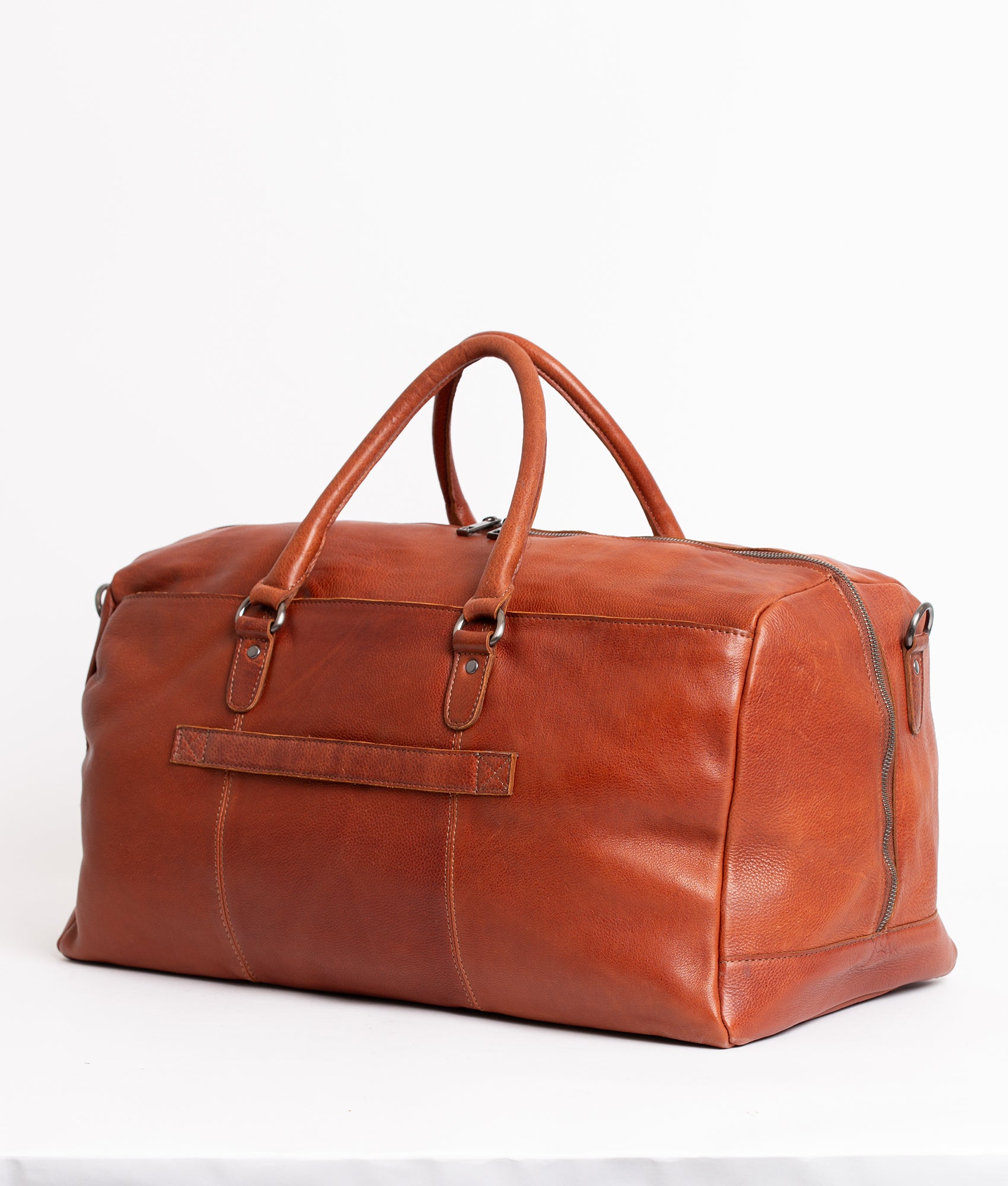 BHC Tiramisu Leather Weekendbag Cognac