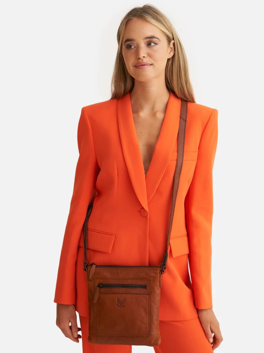 Rise of Rosa Genuine Leather Carina Topzipper Crossover Maple