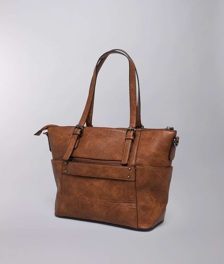 Giulia Pieralli Classic Totebag Cognac