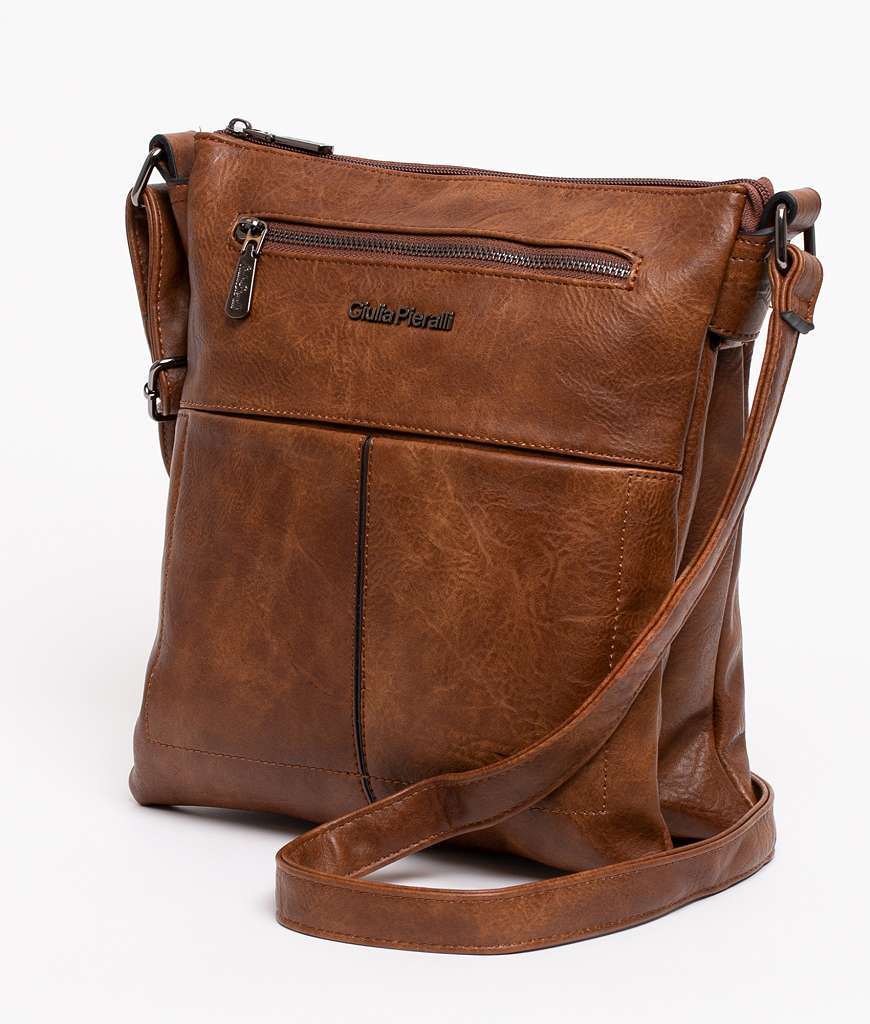 Giulia Pieralli Classic Topzipper Cognac
