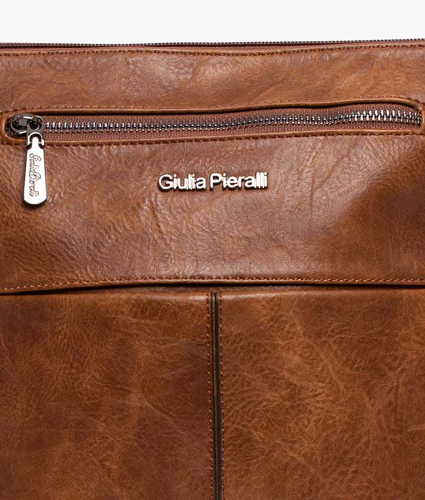 Giulia Pieralli Classic Topzipper Cognac