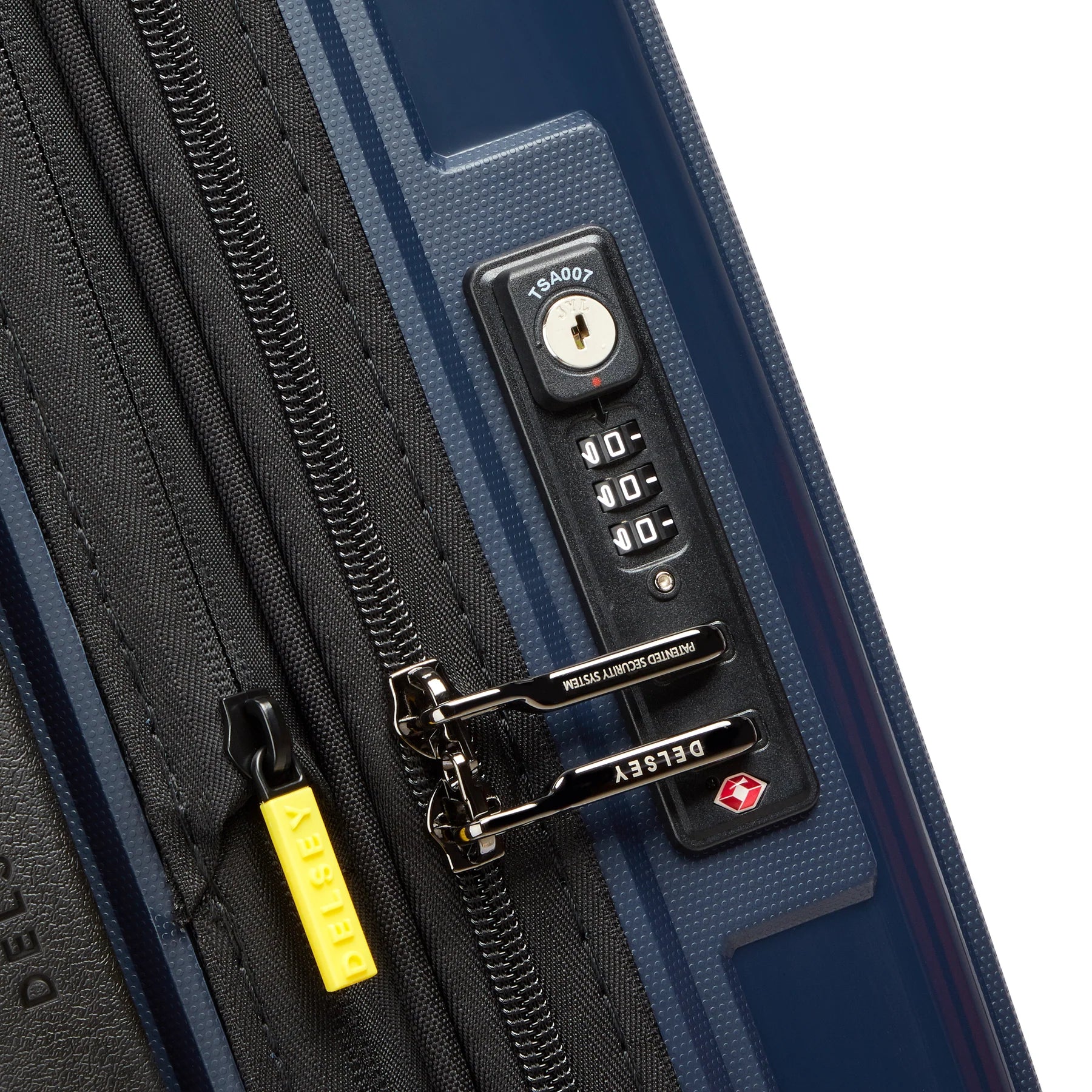 Delsey LUTECE SE 55 SL 4DW EXP CAB TR NAVY BLUE