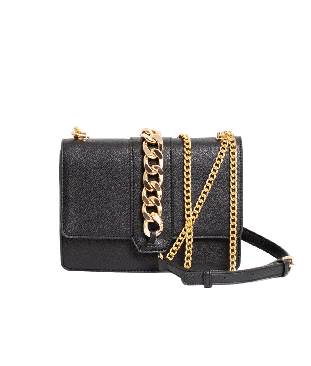 BHC Chain Flapbag Black Gold
