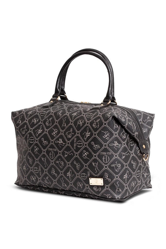 Giulia Pieralli Logo Hannah Weekendbag Blackgrey