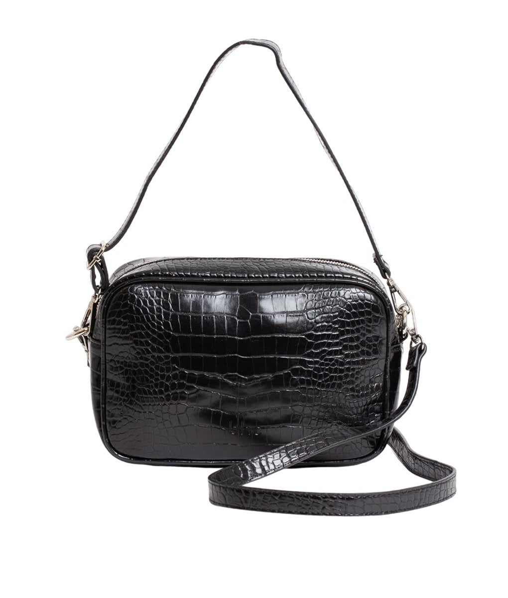 BHC Boxbag Croco Black