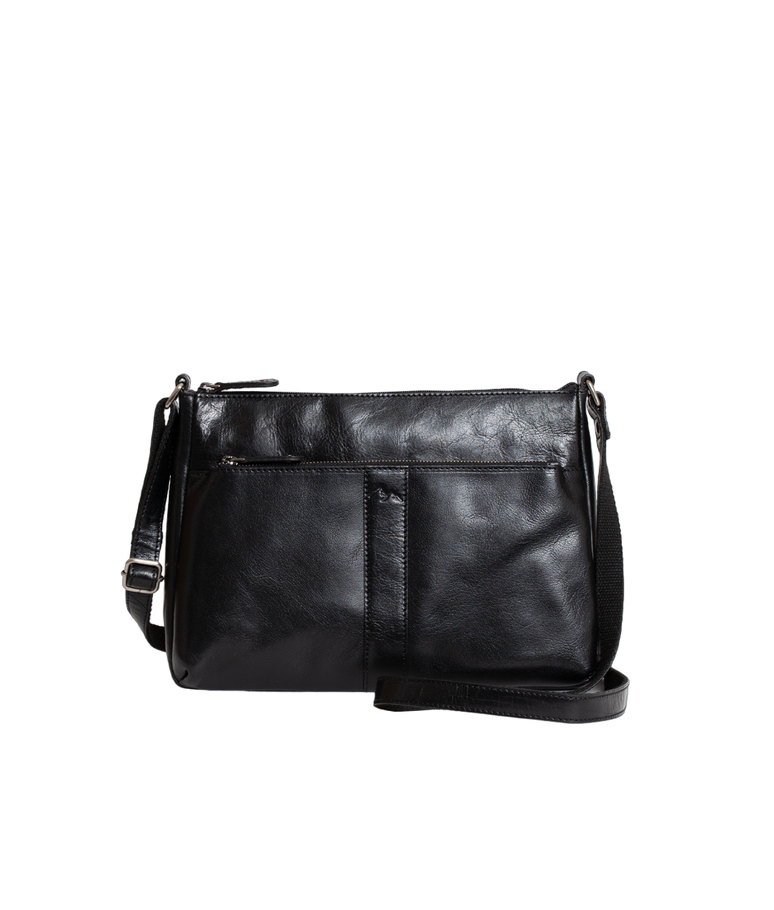 BHC Classic Leather Shoulderbag Black