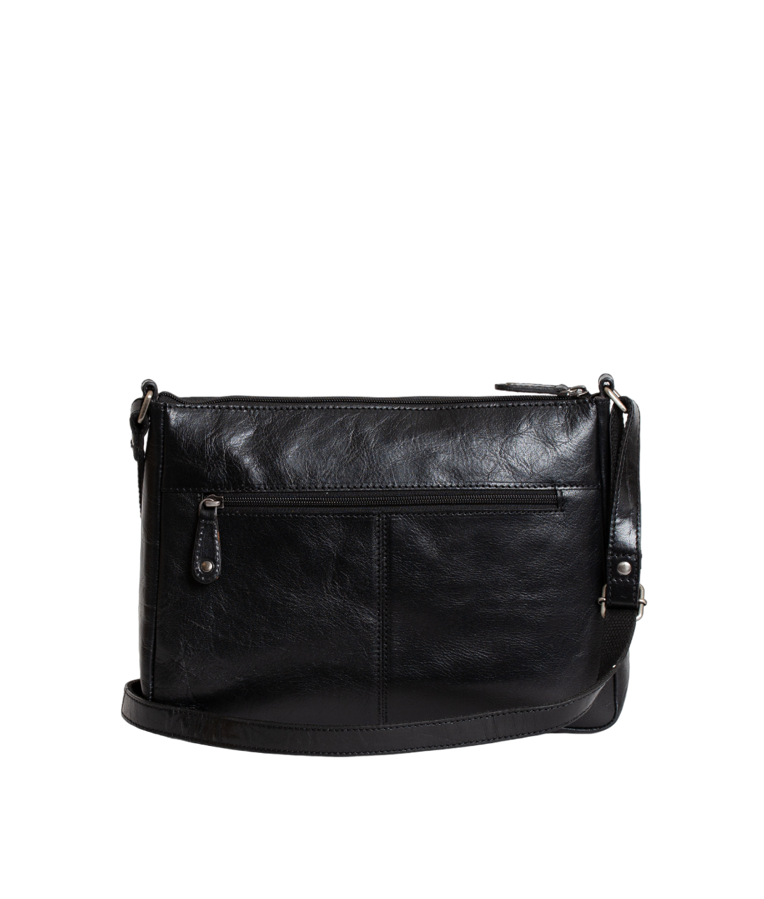 BHC Classic Leather Shoulderbag Black