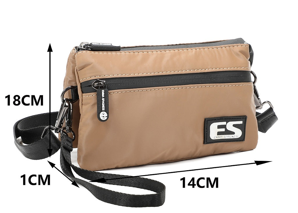 Emma Spagnesi Waterproof Clutchbag Khaki