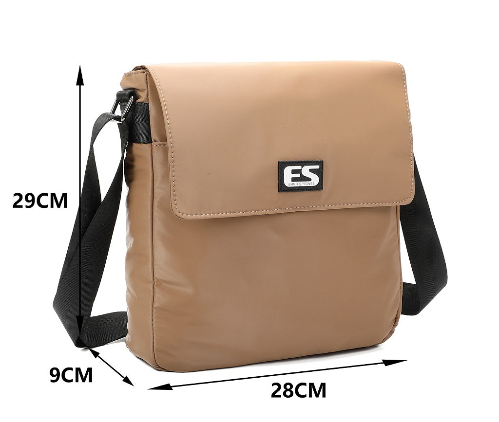 Emma Spagnesi Waterproof Flapbag Khaki