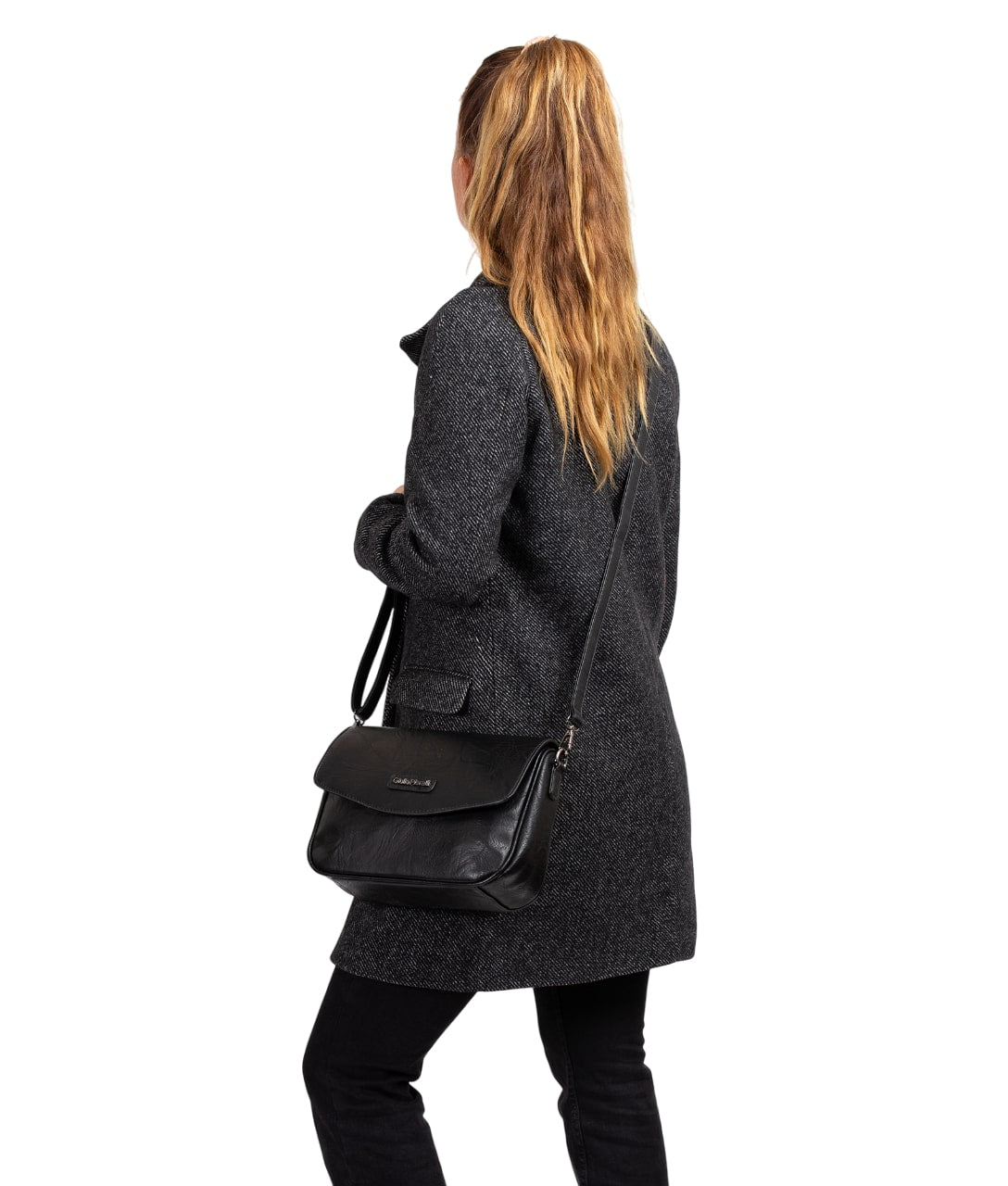 GP Classic Miriam Flapbag Black