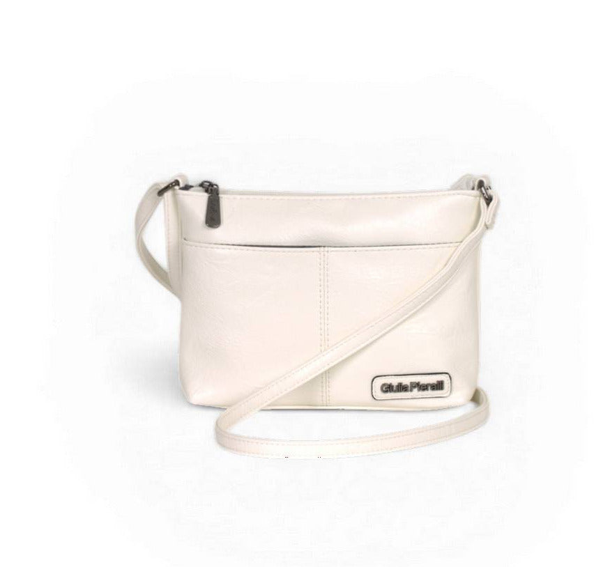 Giulia Pieralli Classic Small Shoulderbag White
