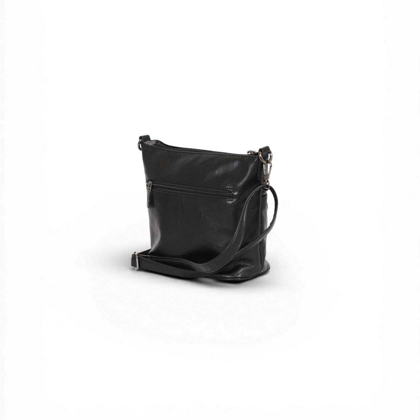 Giulia Pieralli Classic Small Bucket Shoulderbag Black