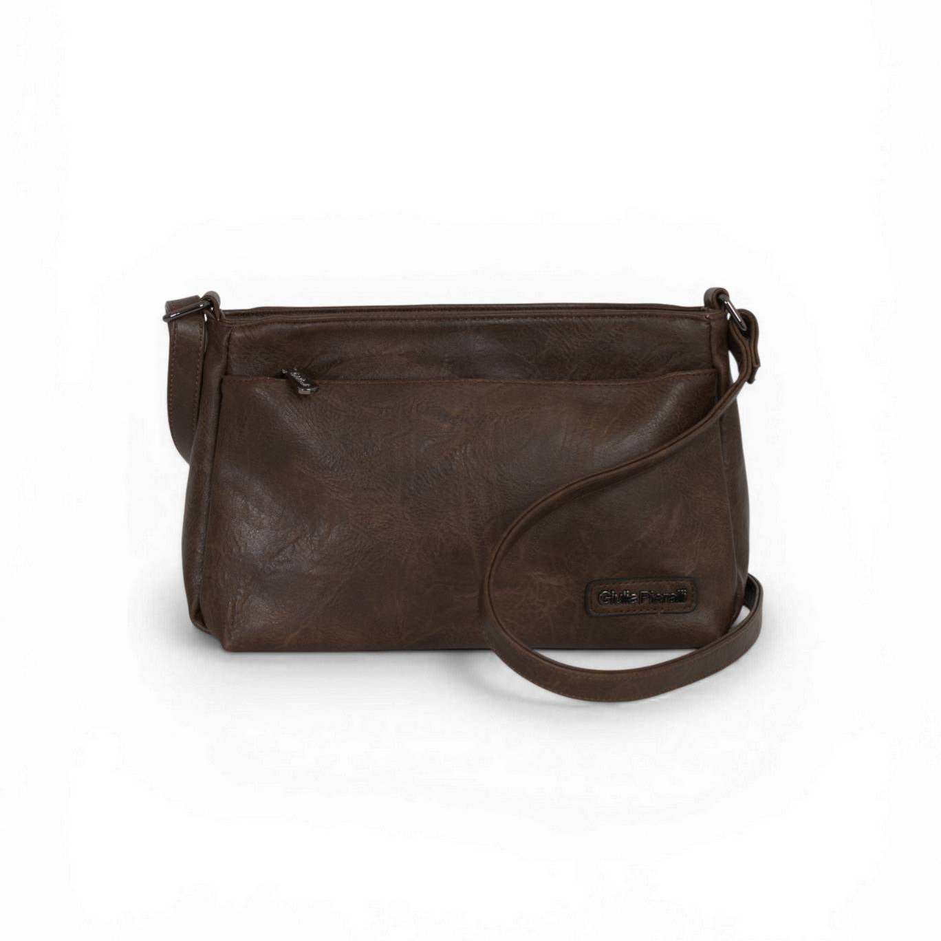 Giulia Pieralli Classic Wide Shoulderbag Coffe