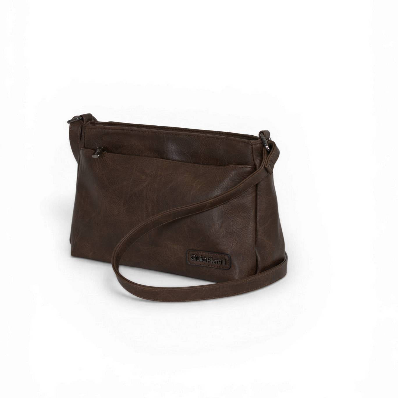 Giulia Pieralli Classic Wide Shoulderbag Coffe