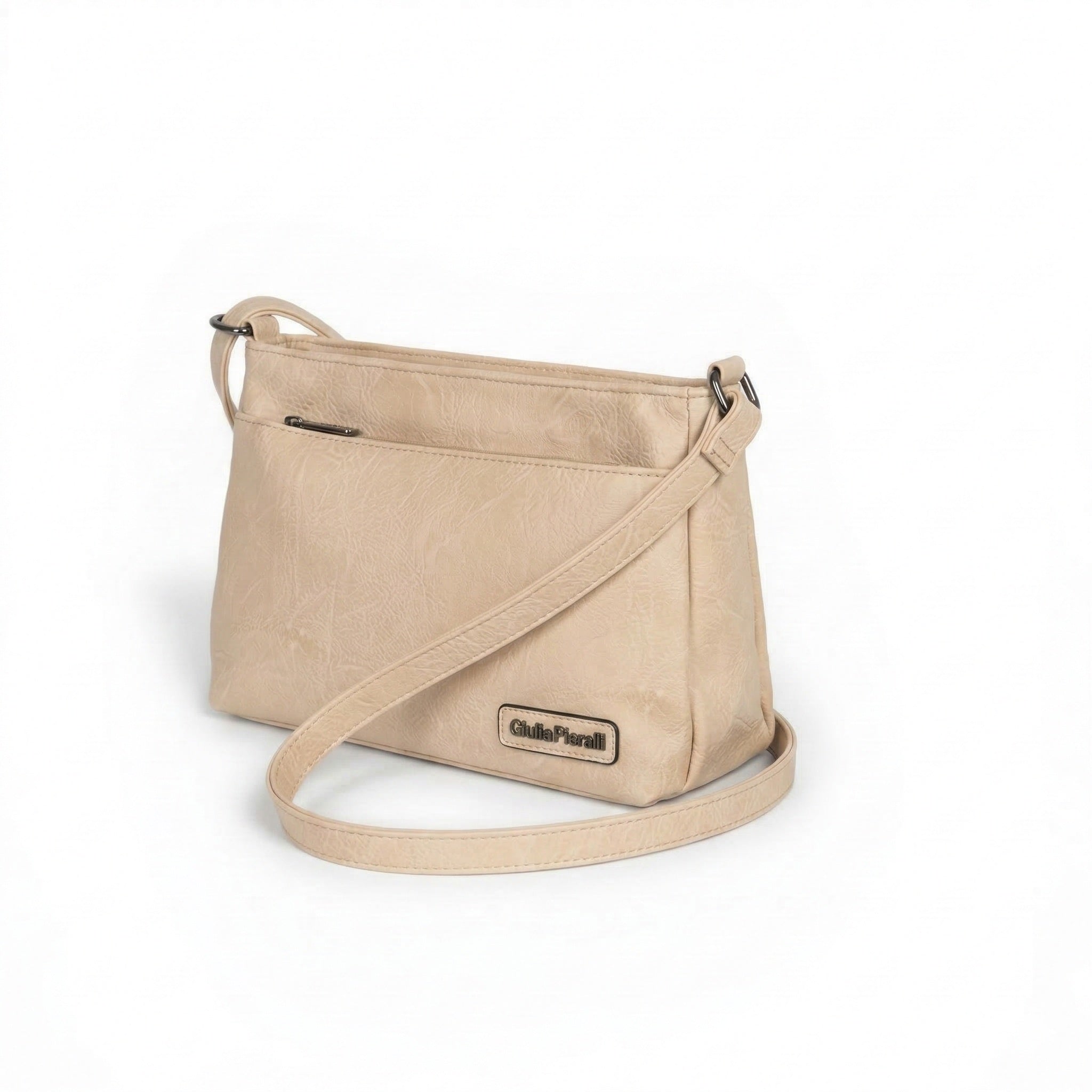 Giulia Pieralli Classic Wide Shoulderbag Sand