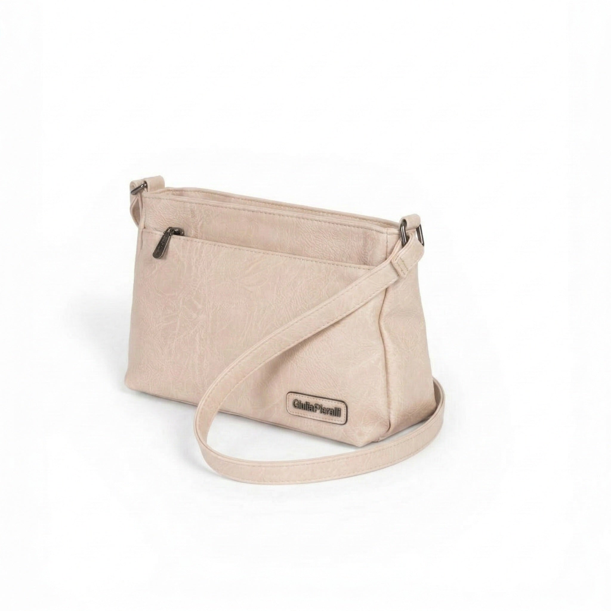 Giulia Pieralli Classic Wide Shoulderbag Taupe