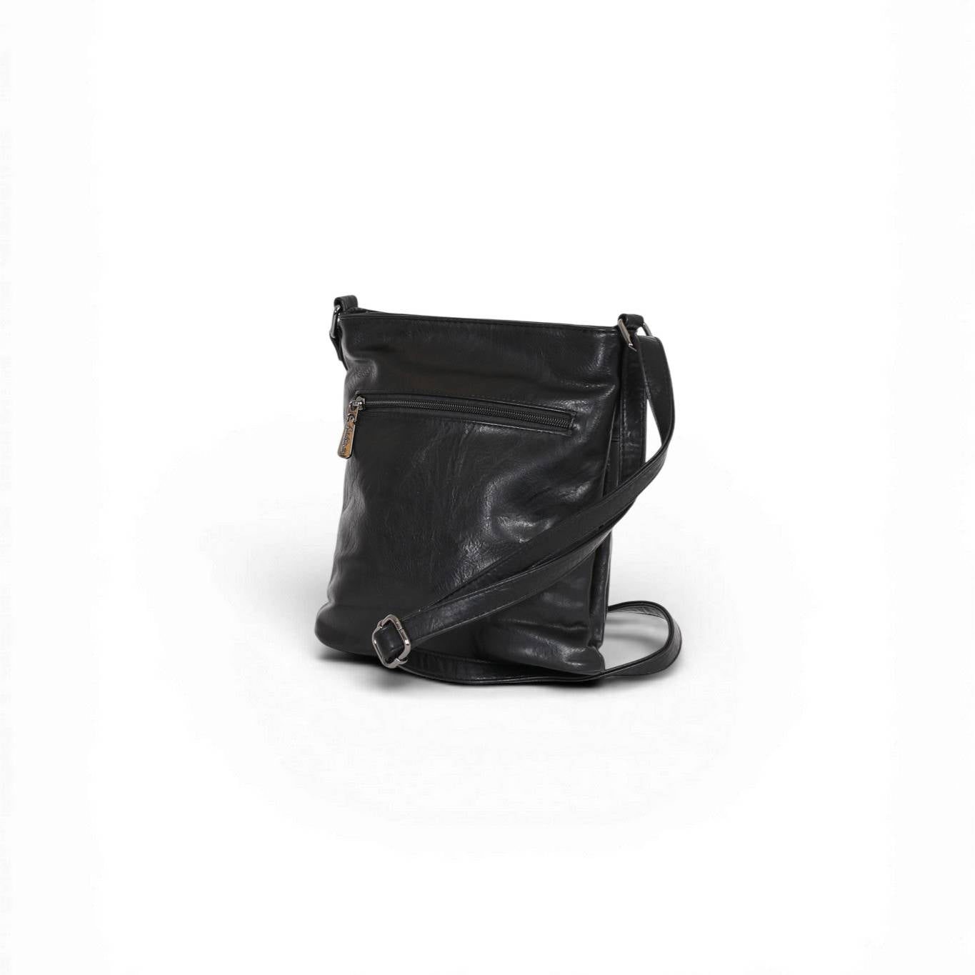 Giulia Pieralli Classic Topzipper Pocket Small Black