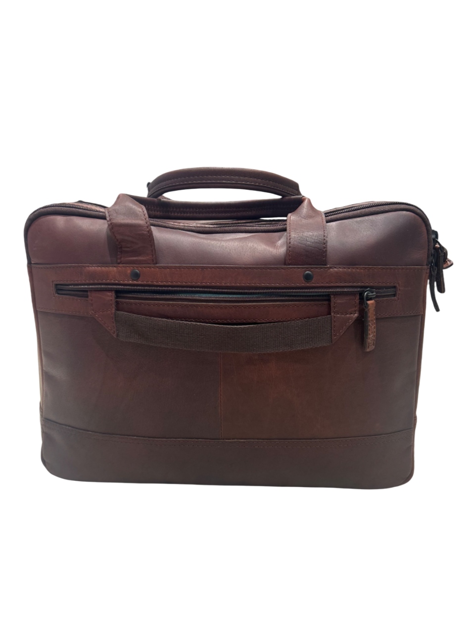 Pylos59 Genuine Leather George 15´ Laptop Bag Brandy´