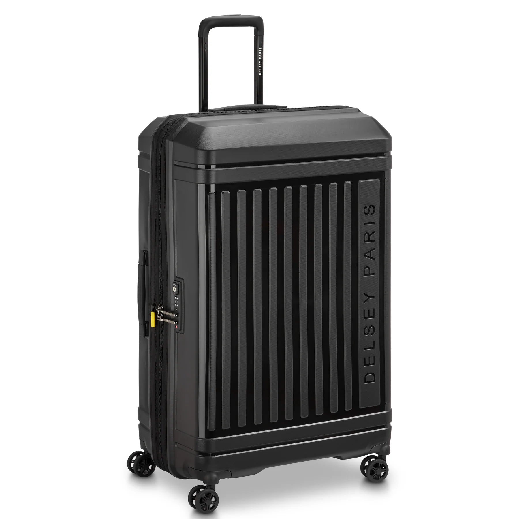 Delsey LUTECE SE 79 CM 4DW EXP TROLLEY CASE BLACK