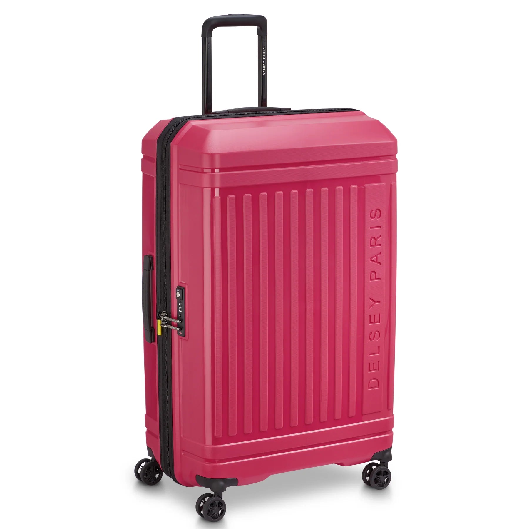 Delsey LUTECE SE 79 CM 4DW EXP TROLLEY CASE MAGENTA