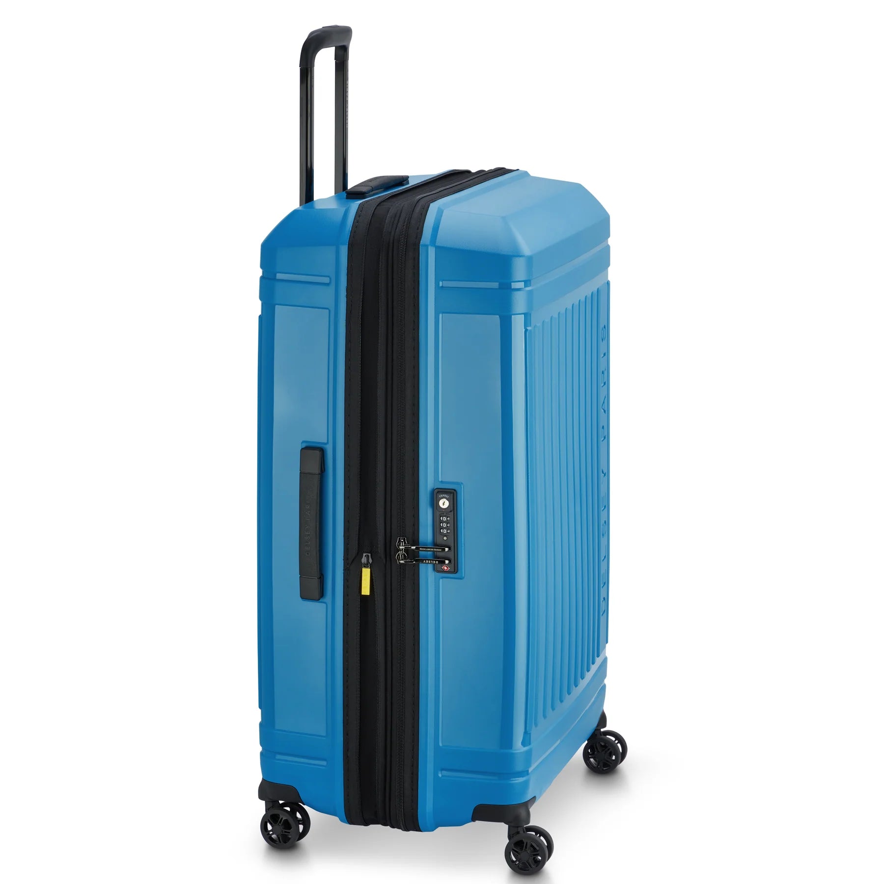 Delsey LUTECE SE 79 CM 4DW EXP TROLLEY CASE PEACOCK BLUE