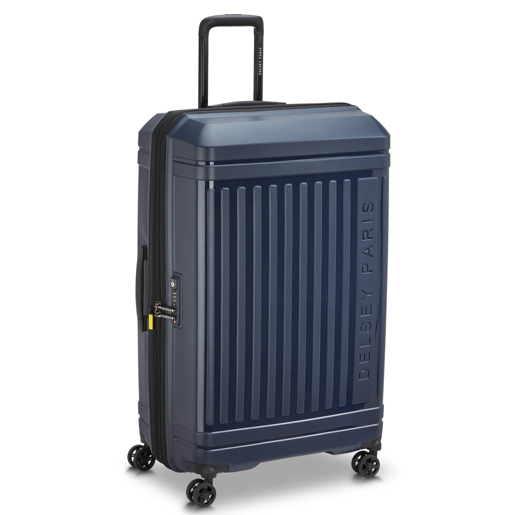 Delsey LUTECE SE 79 CM 4DW EXP TROLLEY CASE NAVY BLUE