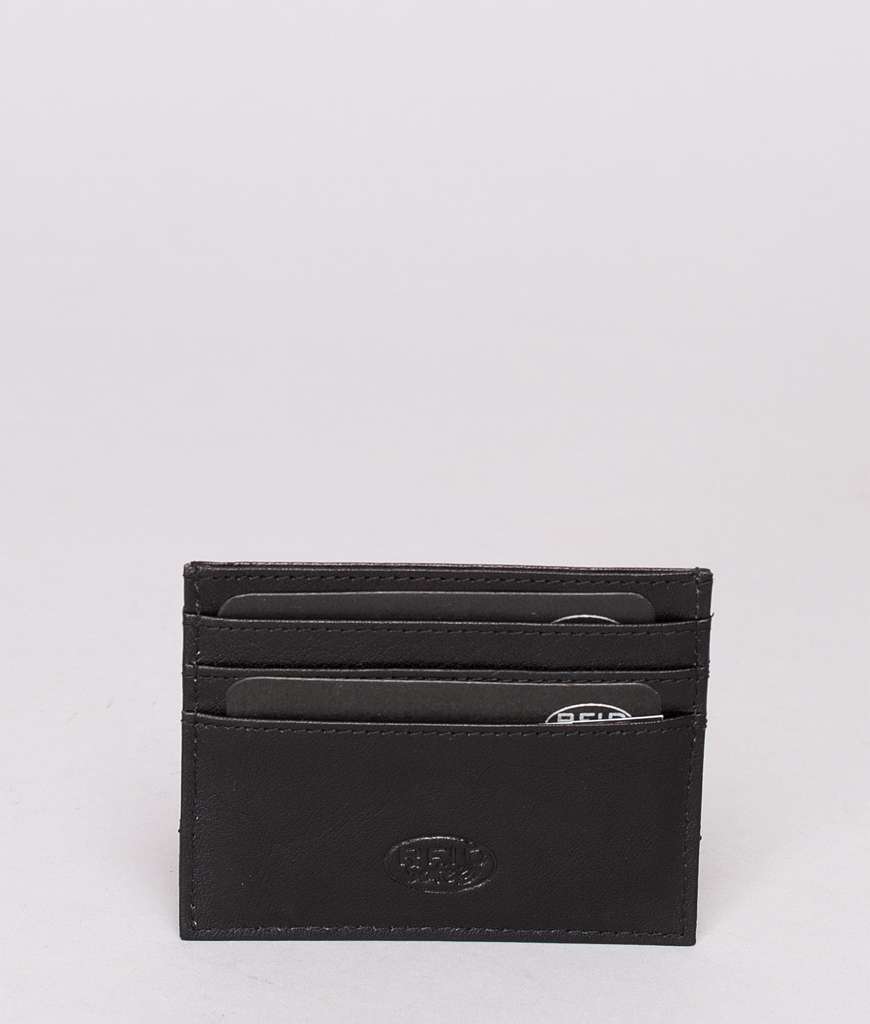 BHC Nordic Leather Wallet Cardholder Black