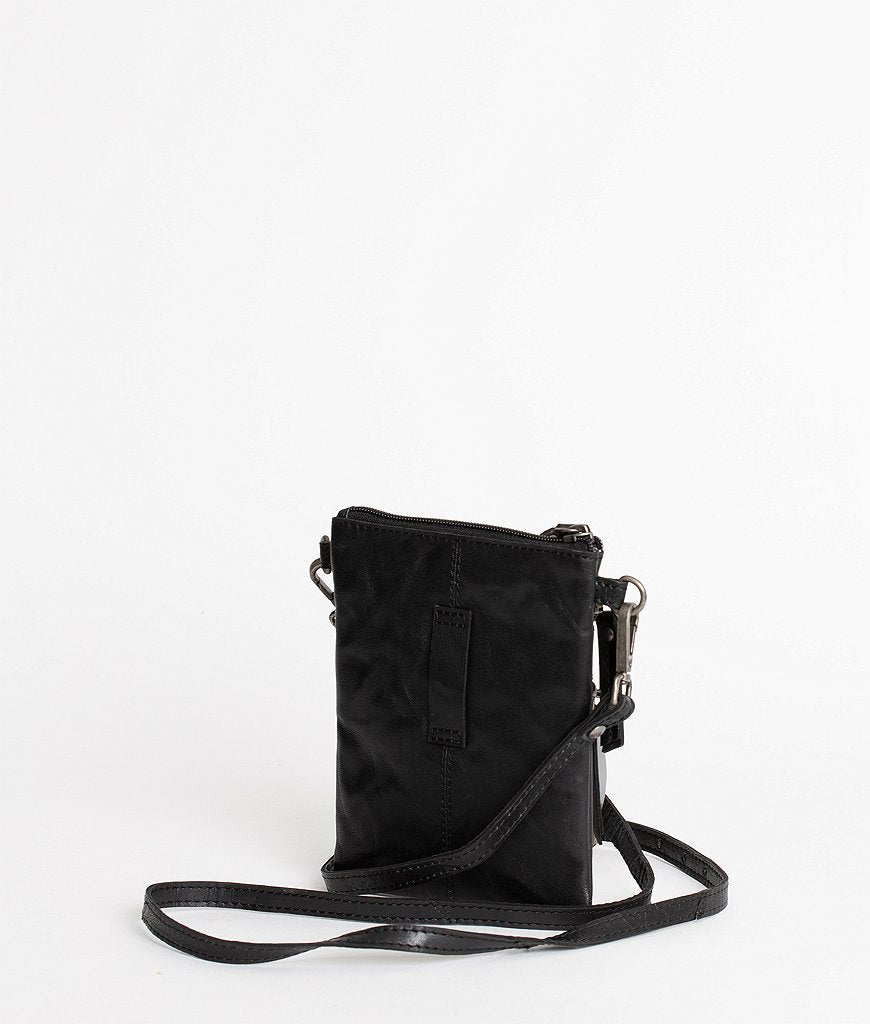 BHC Nordic Leather Phonebag Black